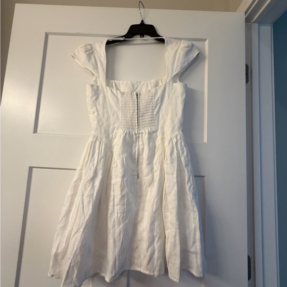 New Reformation Oaklyn Linen Dress - Picture 7 of 12